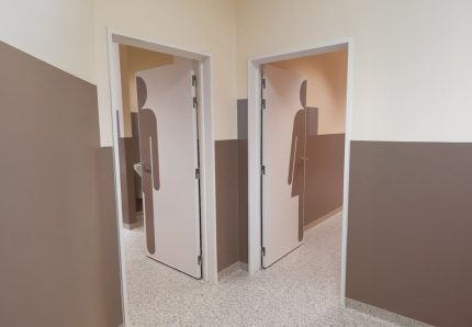 Handplates – Plăci de protecție antibacteriene pentru mânere de ușă, 2 mm (format personalizat)