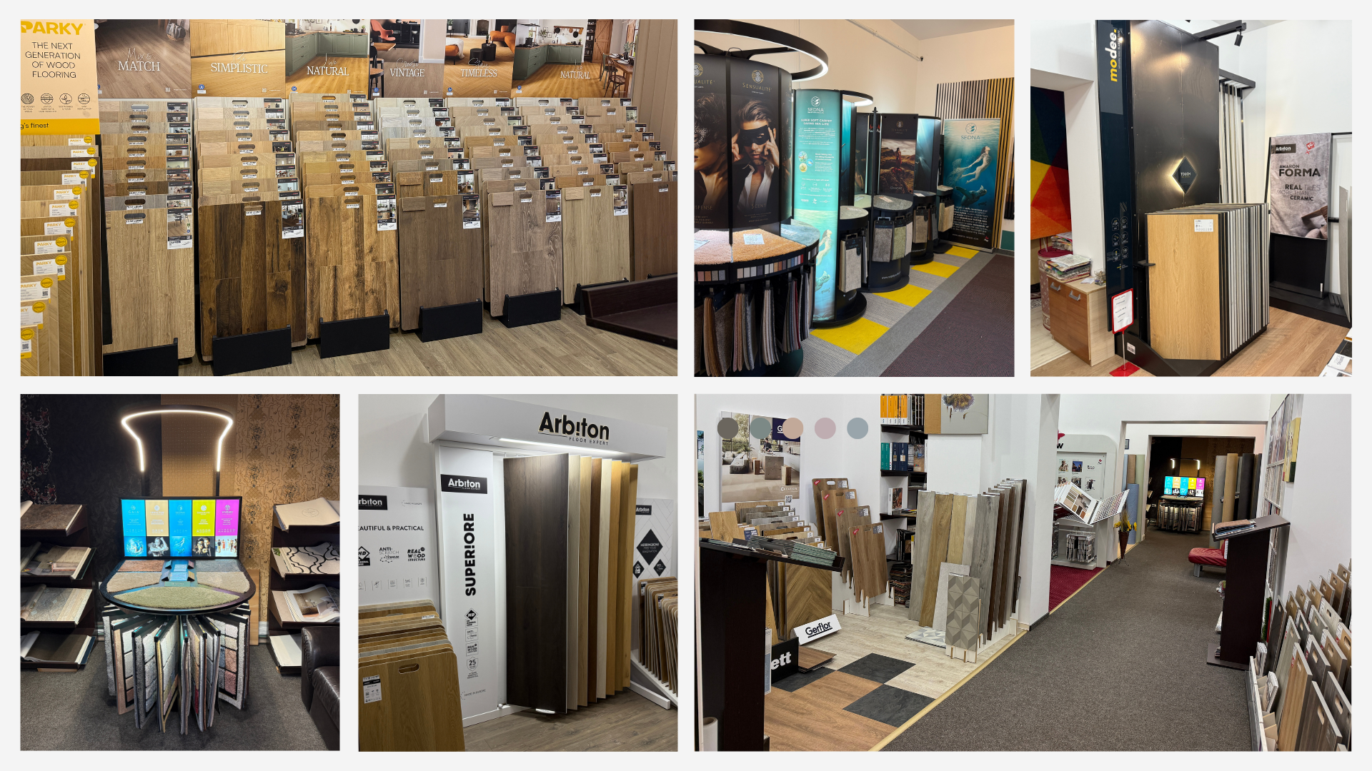 Beige Gray Minimalist Aesthetic Photo Collage Beach Desktop Wallpaper