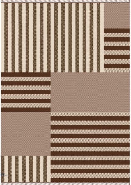 Covor Modern Natura 19096 Bej/Maro – Stil Natural și Practic